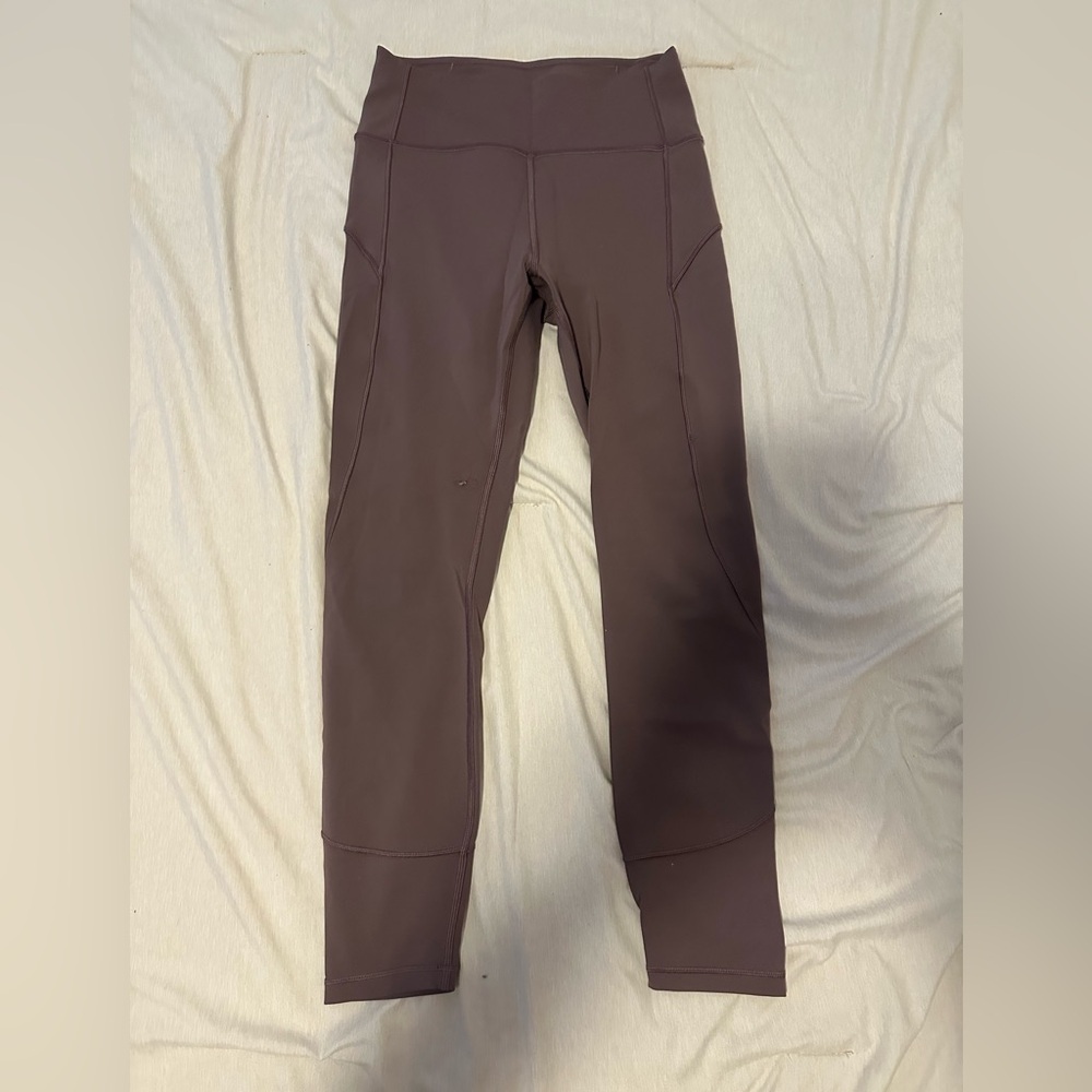 Lululemon in movement 7/8 tight everlux 25” in vintage grape